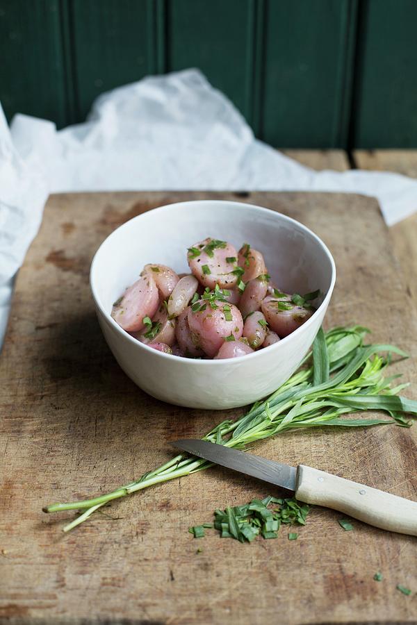 Radishes In Tarragon Butter Photograph by Sabine Steffens