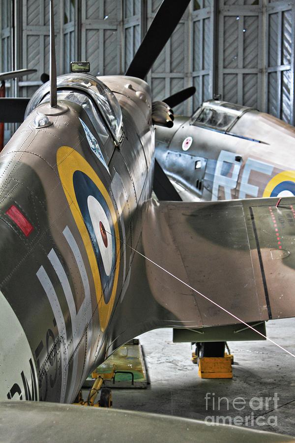 RAF Spirfire and Hurricane Photograph by Esoterica Art Agency