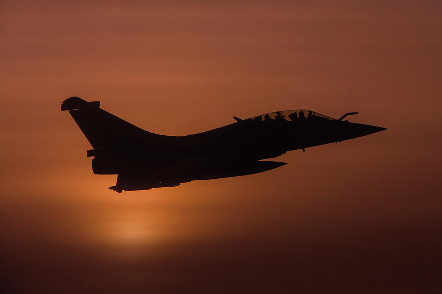 Rafale Of The French Air Force Photograph by Timm Ziegenthaler