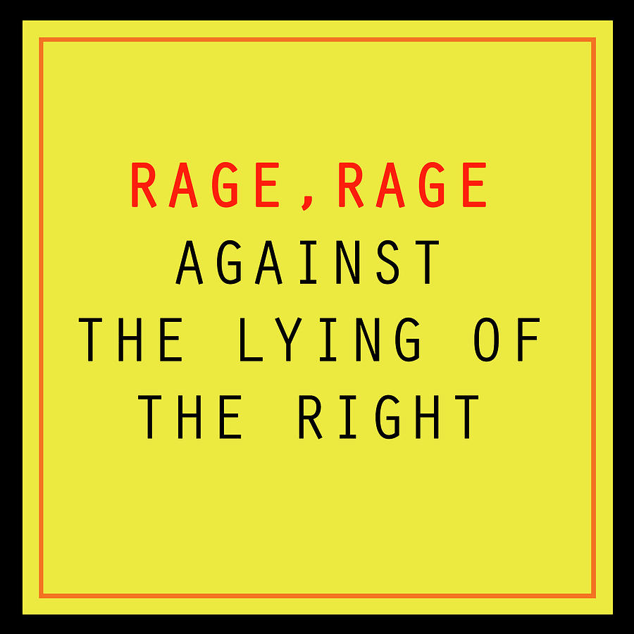Rage, Rage Digital Art by Emily Page
