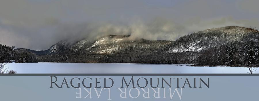 Ragged Mountain Mirror Lake Photograph by John Meader