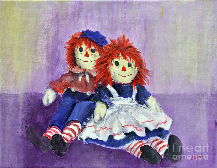 raggedy ann painting