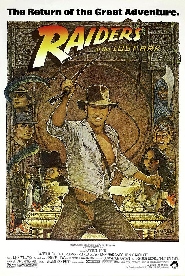 Raiders Of The Lost Ark -1981-. Photograph by Album