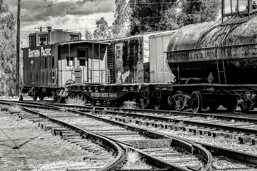 Rail Yard Photograph by Arthur Bohlmann