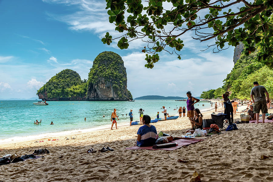 Railay Beach, Thailand by Ian Robert Knight Railay Beach, Thailand by Ian Robert Knight