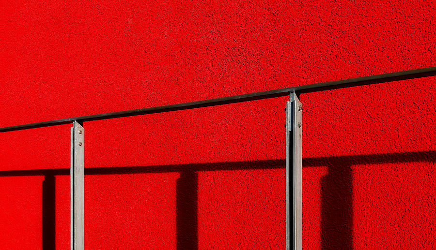 Abstract Photograph - Railing by Markus Auerbach