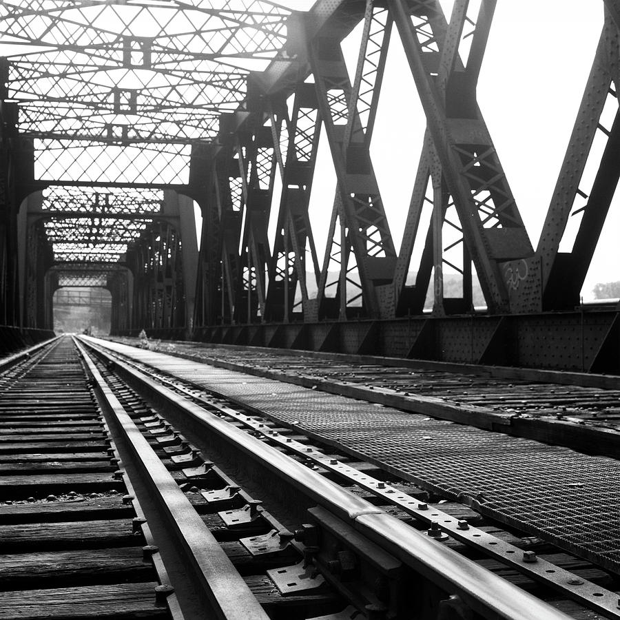 Railroad Bridge Photograph by Adam Garelick