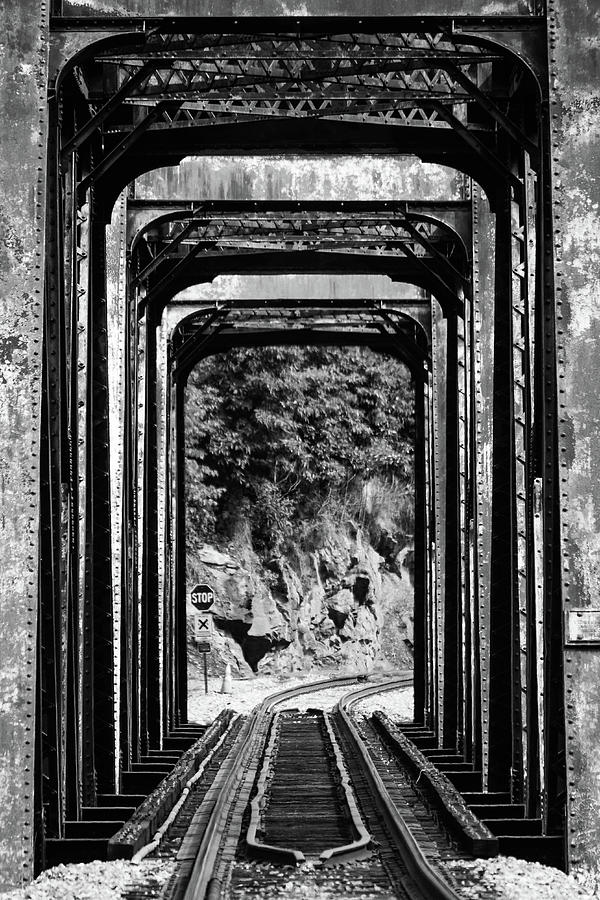 Railroad Bridge Photograph