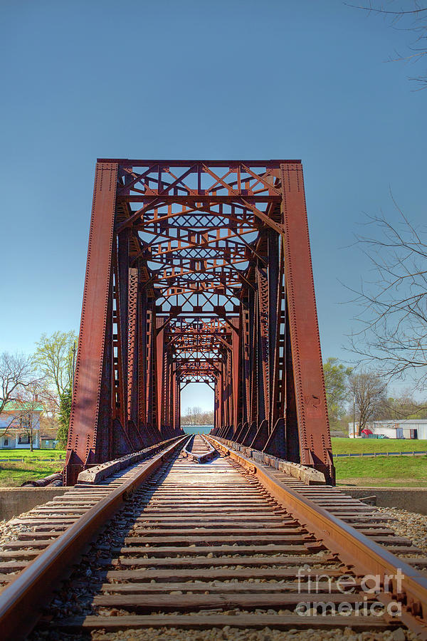 Railroad Bridge Photograph by Sharon McConnell
