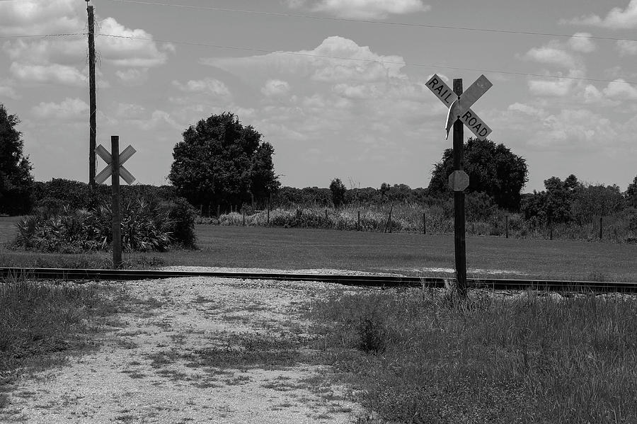 Railroad Crossing Photograph by Robert Wilder Jr