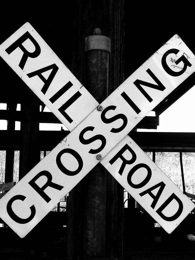 Railroad Crossing Photograph by Valerie Gavazzi - Fine Art America