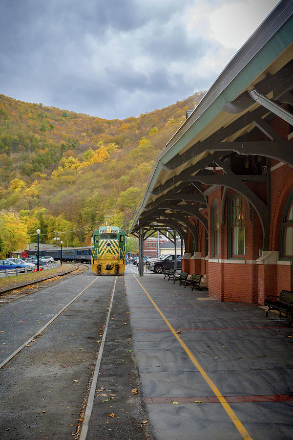 Railroad Station Photograph by Jack R Perry