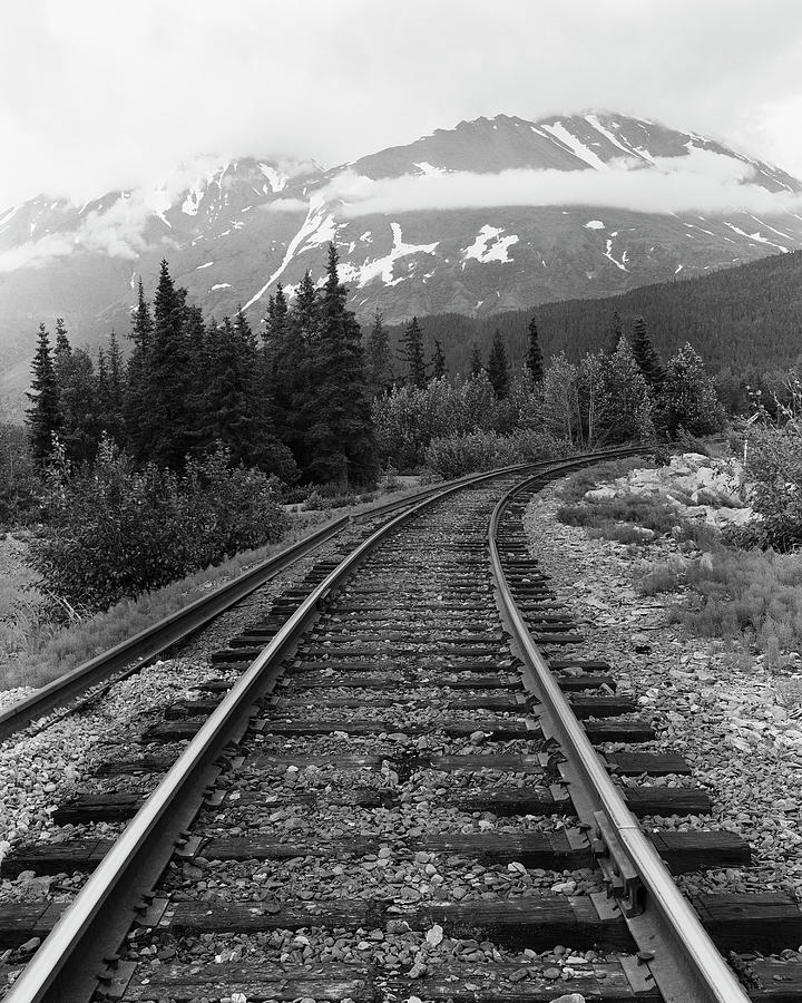 Railroad Tracks, Alaska 85 Photograph by Monte Nagler