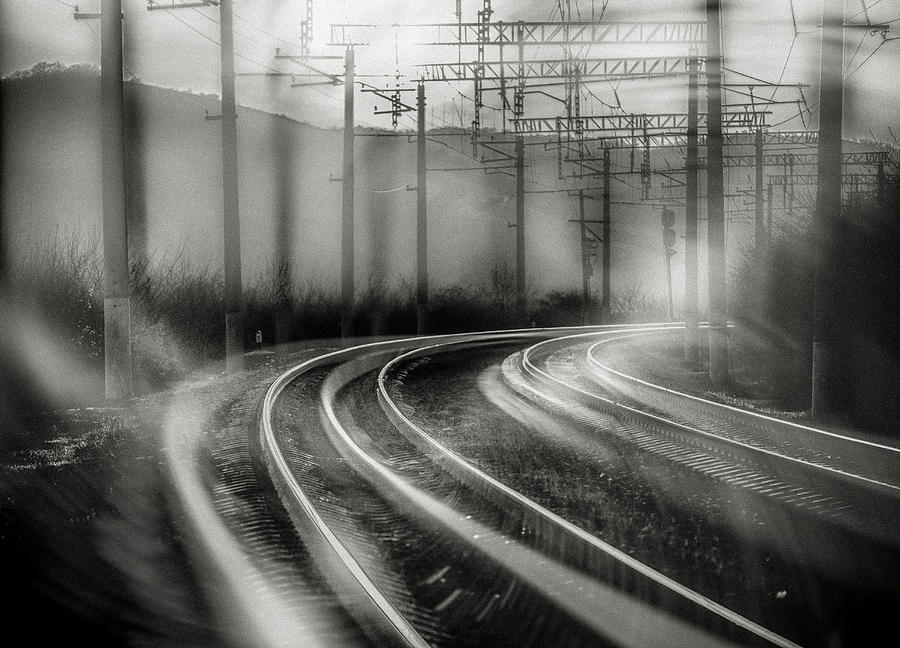 Railway Mood Photograph by Dmitry Nesvetaylov