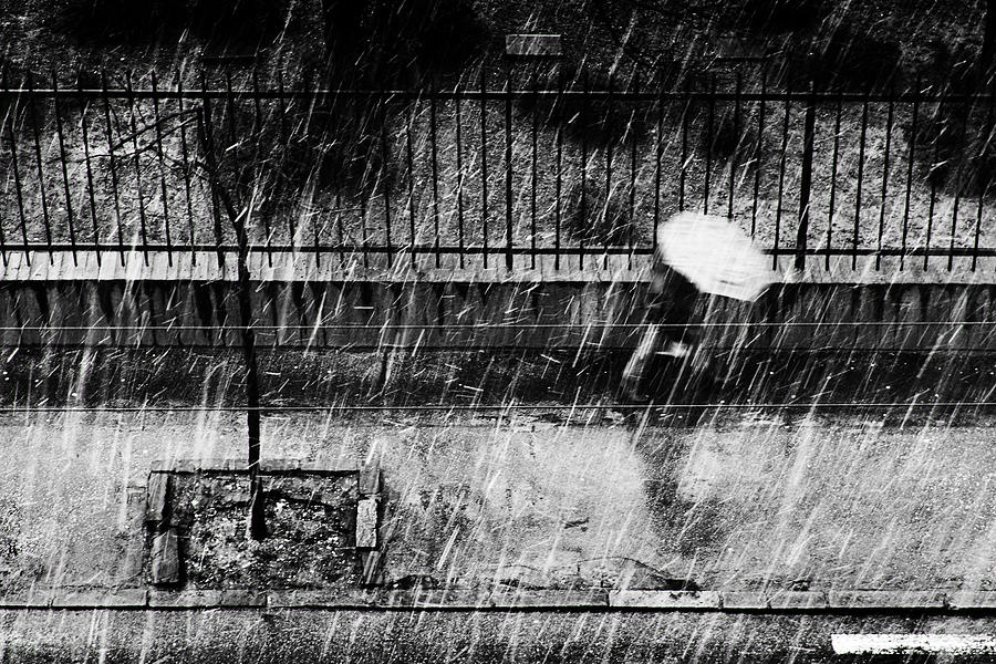 Rain And Snow Photograph by Perfecky