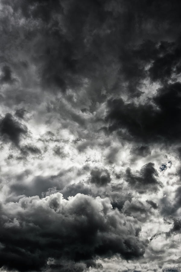 Rain Clouds Vertical Photograph by Assalve