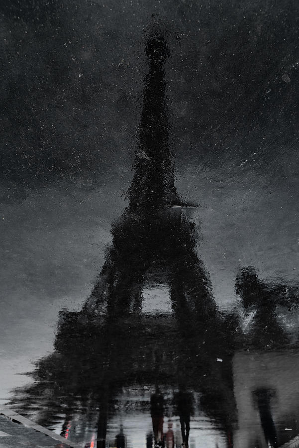 Rain In Paris Photograph by Roland Weber