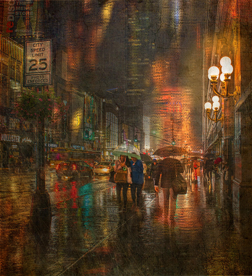 Rain Photograph - Rain In The Evening by Anette Ohlendorf