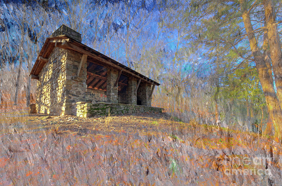 Rain Shelter # 1 Digital Art by Larry Braun - Pixels