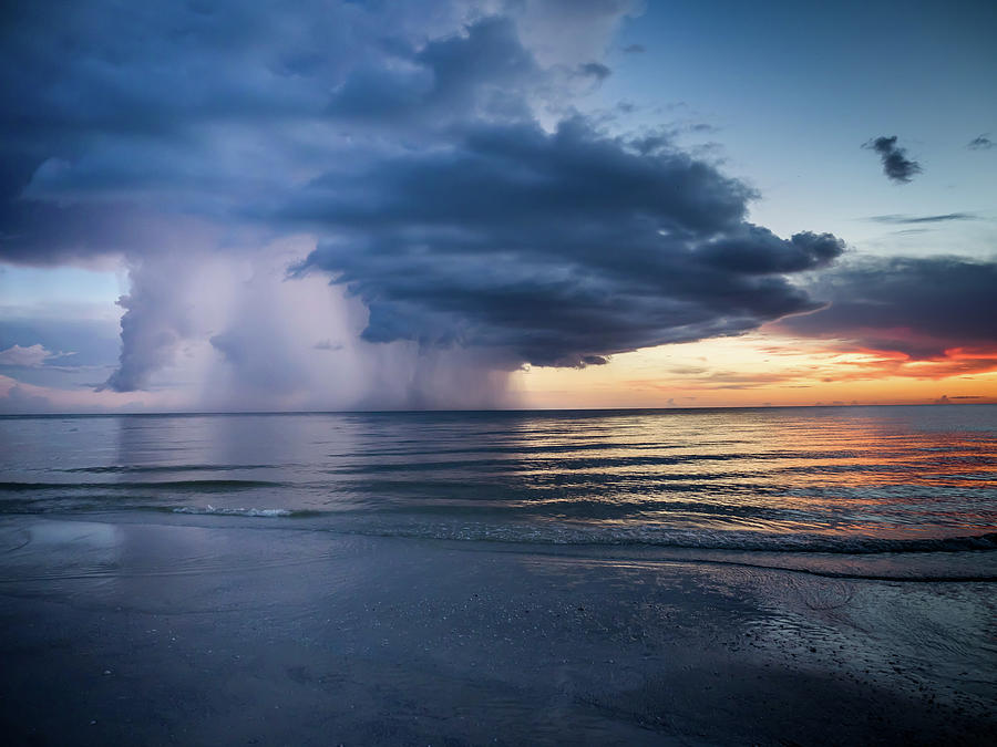 Rain storm extroardinaire... Photograph by David Choate