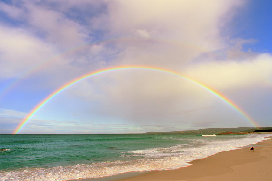 Rainbow Australia Photograph by Tim Phillips Photos