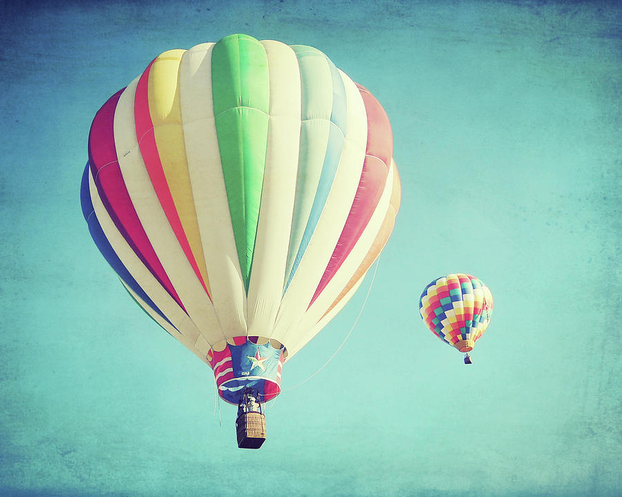 Rainbow Balloon Photograph by Lupen Grainne - Fine Art America