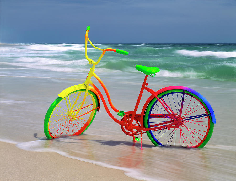 bicycle rainbow