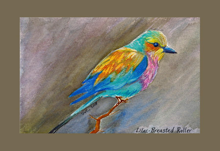 Rainbow Bird Painting