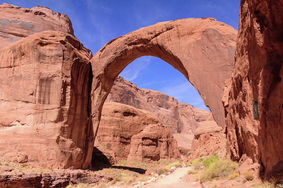 Rainbow Bridge Back View Photograph by Debra Martz Rainbow Bridge Back View Photograph by Debra Martz