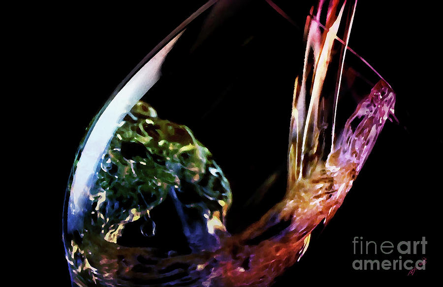 Wine Photograph - Rainbow Chablis by Billy Knight