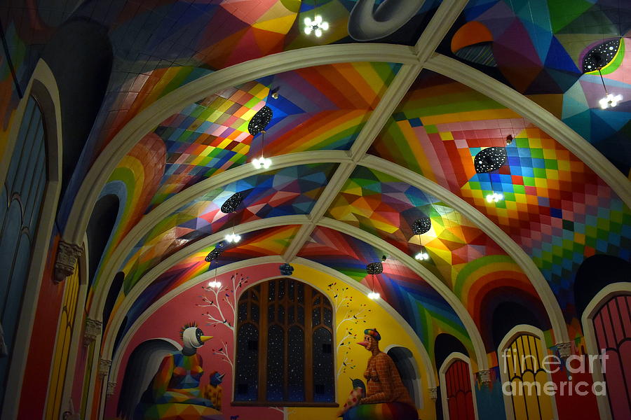 Denver Photograph - Rainbow Church Denver by Anjanette Douglas