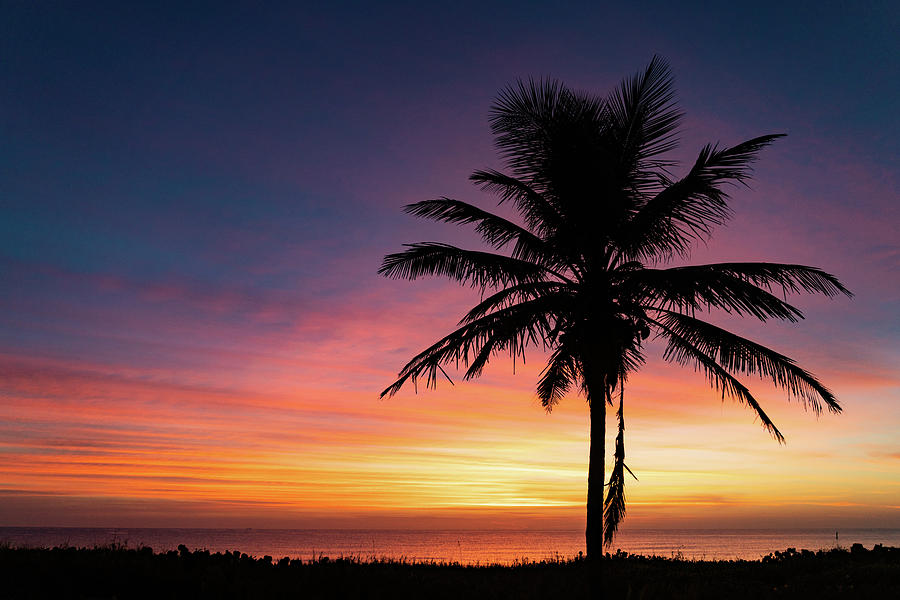 Rainbow Cloud Dawn Delray Beach Florida Photograph by Lawrence S Richardson Jr