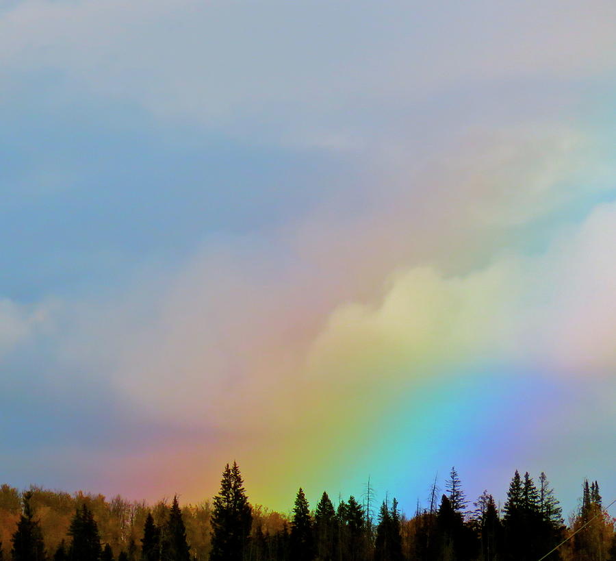 Rainbow Clouds Digital Art by Darlene Grubbs - Fine Art America