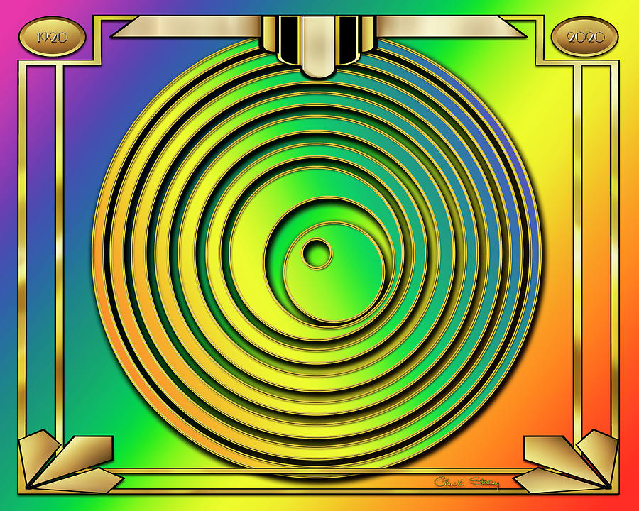 Rainbow Design 13 Digital Art by Chuck Staley