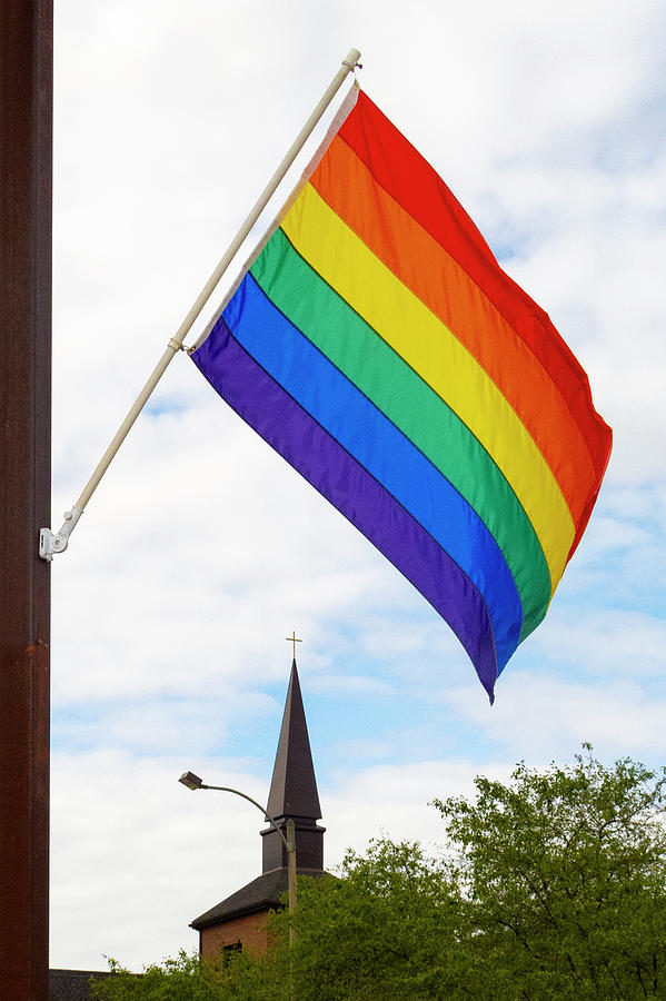 Rainbow Flag Photograph by Patty Colabuono