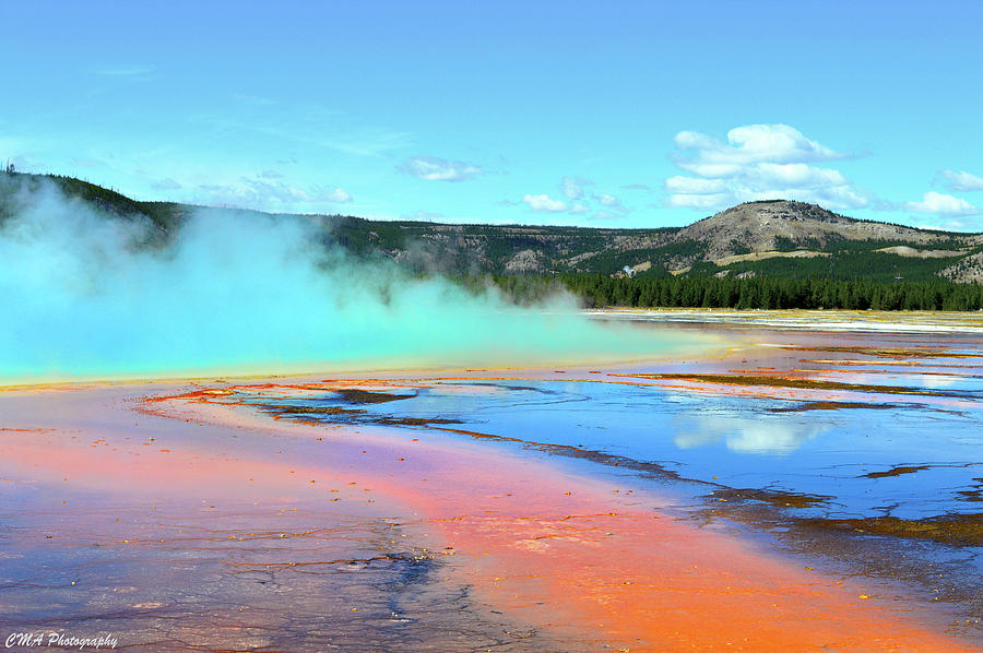 Rainbow Hot Spring Photograph By Cale Alvey - Fine Art America