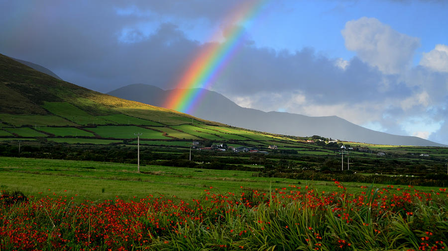 Rainbow In Kerry Photograph by Through The Eye Of A Lens Photography Has Always Been My Pas