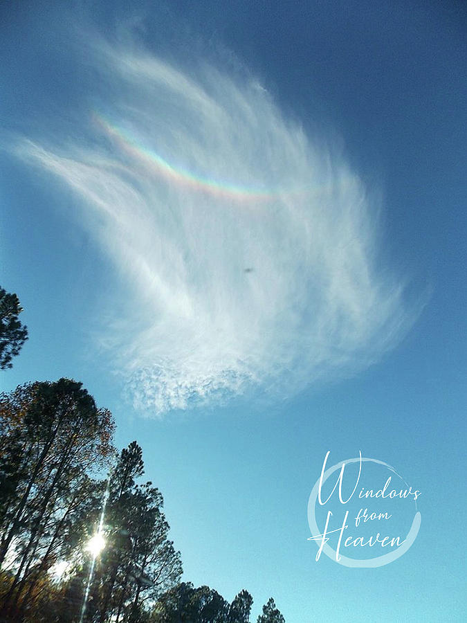Rainbow In The Clouds Photograph by Matthew Seufer