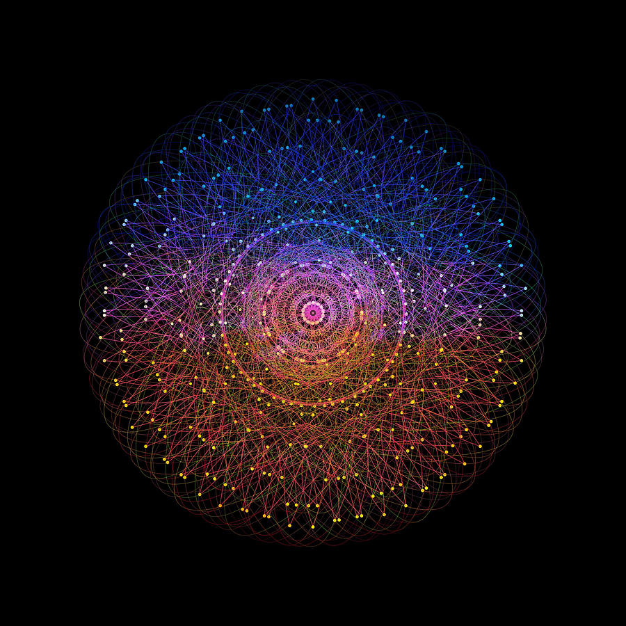 Art Prints Rainbow Mandala Framed Art Print Mandala Art Print Sacred Geometry Art