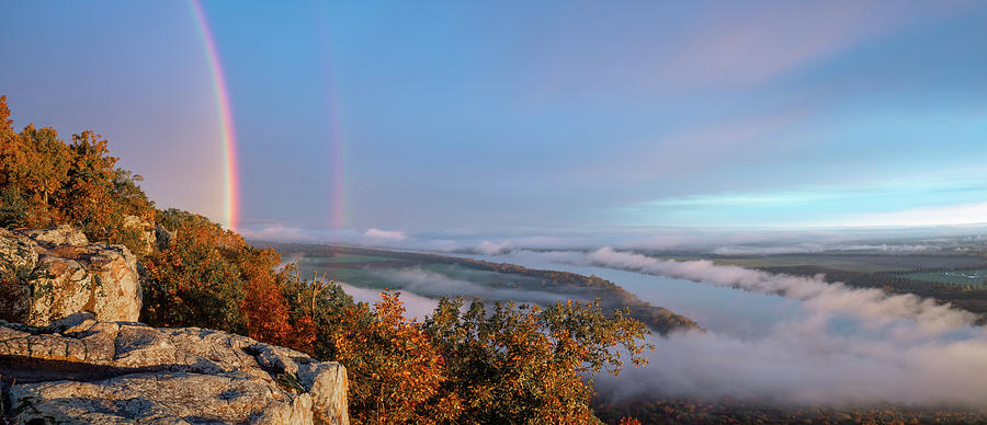 Rainbow Morn Photograph by James Barber