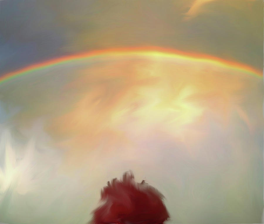 Rainbow over Durango Mixed Media by Jonathan Thompson