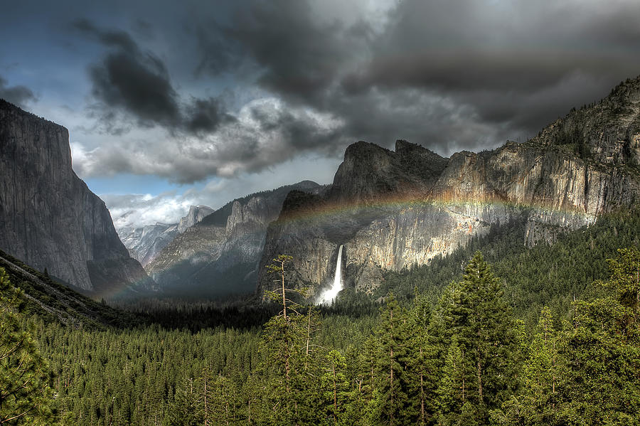 finansiel afslappet lampe Rainbow Over Valley by Photo By Edward Kreis, Dk.i Imaging