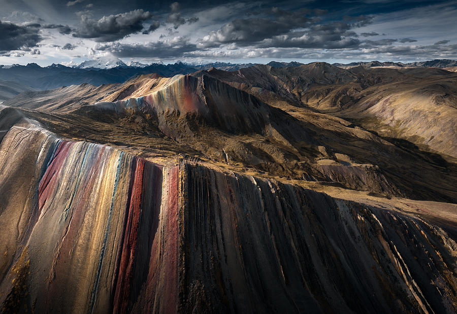 Landscape Photograph - Rainbow Pancake by Karol Nienartowicz