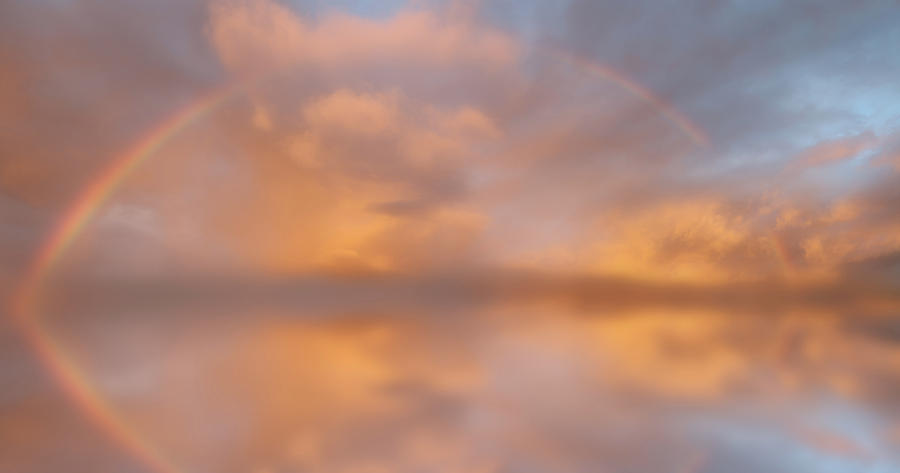 Rainbow Reflection Photograph