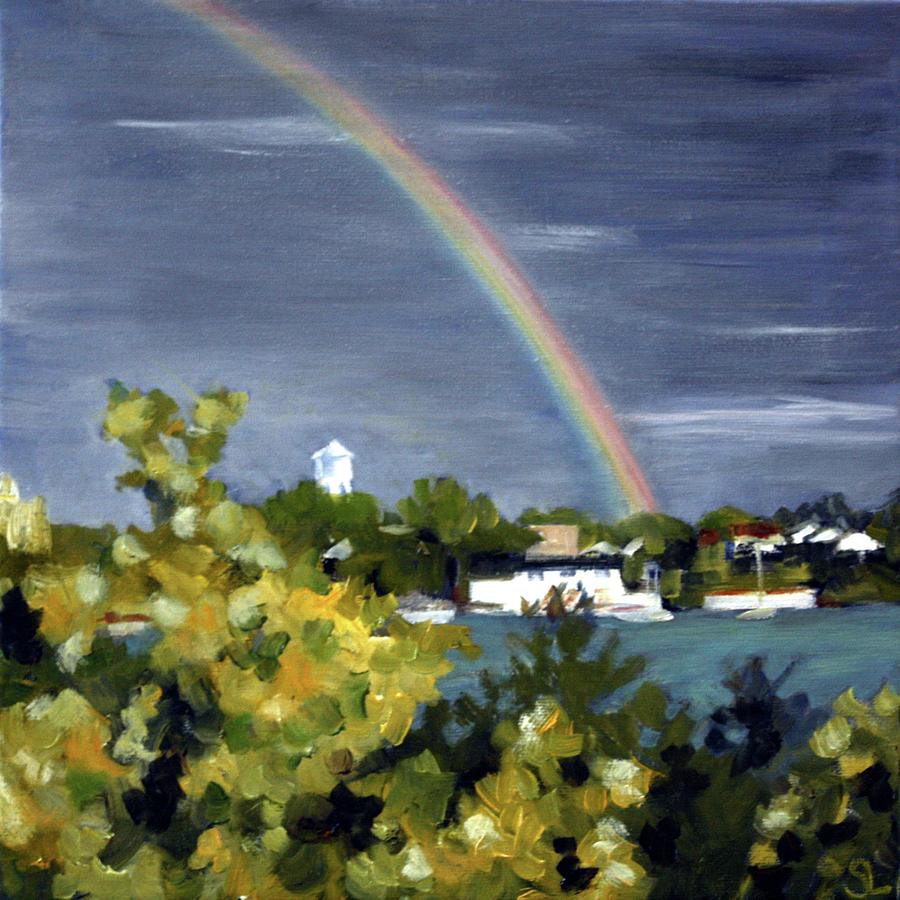 Rainbow Painting by Sarah Lynch