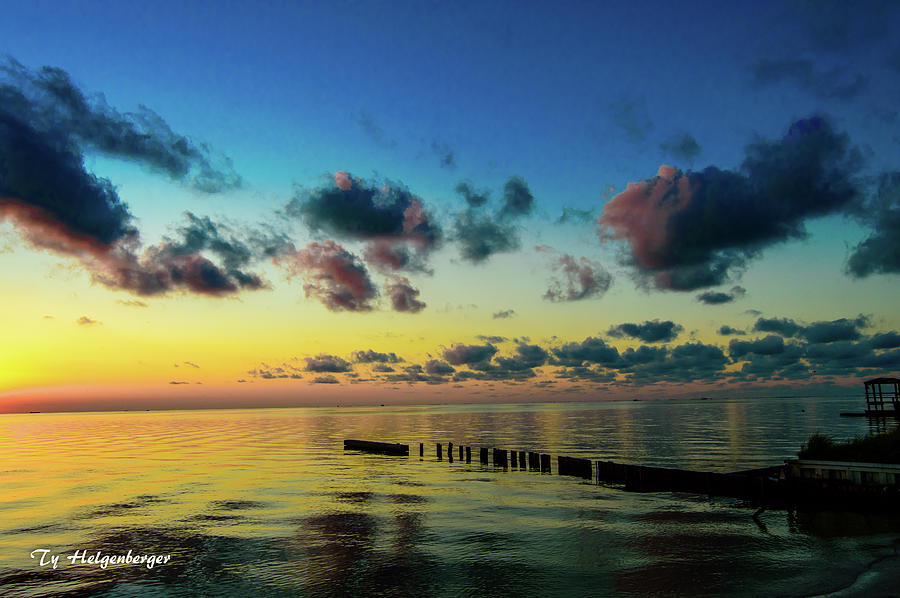 Rainbow Sky Over Glass Photograph By Ty Helgenberger