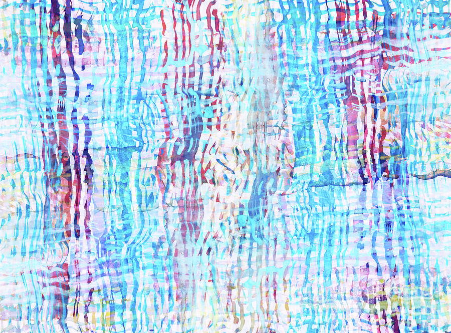 Rainbow Waves Watercolor Texture 2 by Cveti Dinkova Rainbow Waves Watercolor Texture 2 by Cveti Dinkova