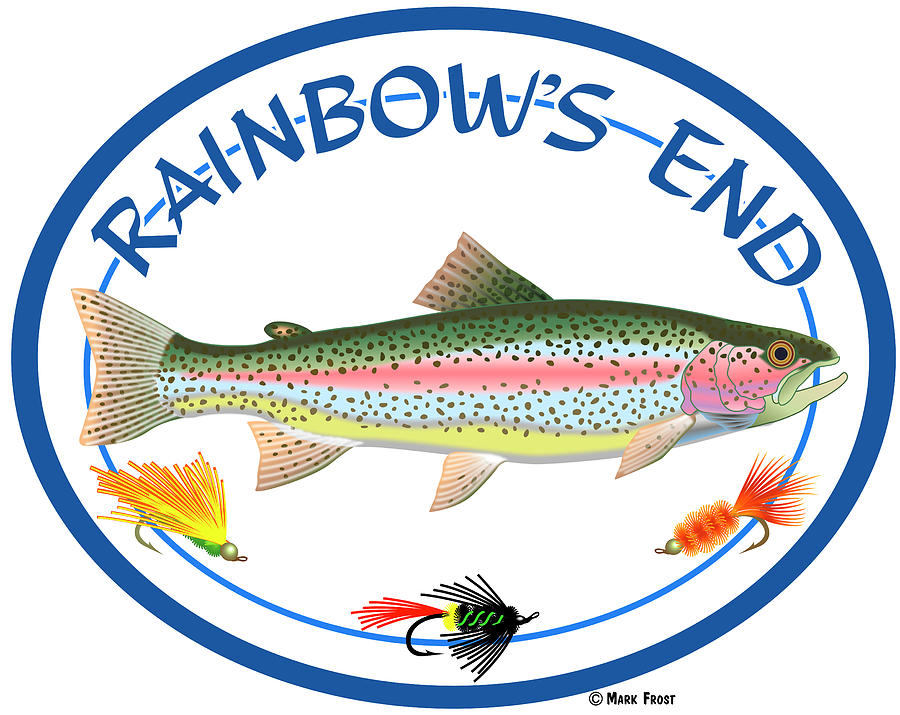 Fish Digital Art - Rainbows End by Mark Frost