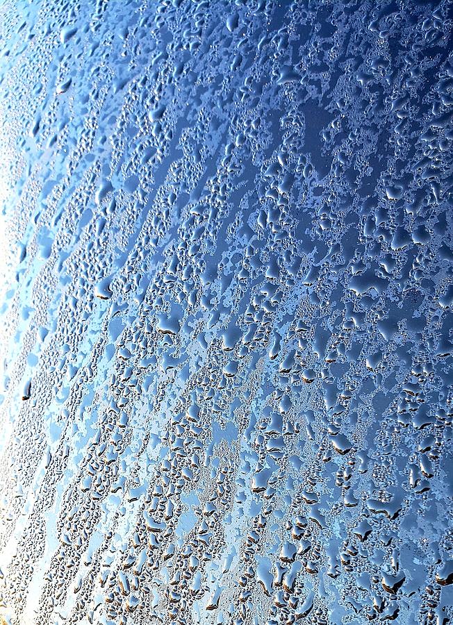 Raindrop Abstract Photograph by Karen Harrison Brown