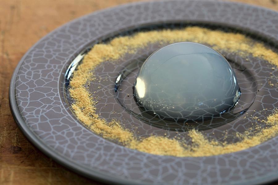 Raindrop Cake With Soy Powder japan Photograph by Lydie Besancon